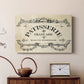 Antique French Label I - Canvas Art Print