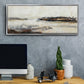 Joyful Horizon II - Floater Framed Canvas Print