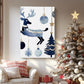 Frostlit Icicles at Dawn - Canvas Art Print