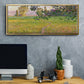 Morning Landscape, Giverny, 1888 - Floater Framed Canvas Print