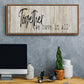 Together We Have - Floater Framed Canvas Print