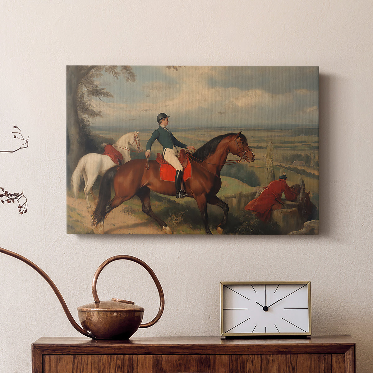 Vintage Hunt LXXXII - Canvas Art Print