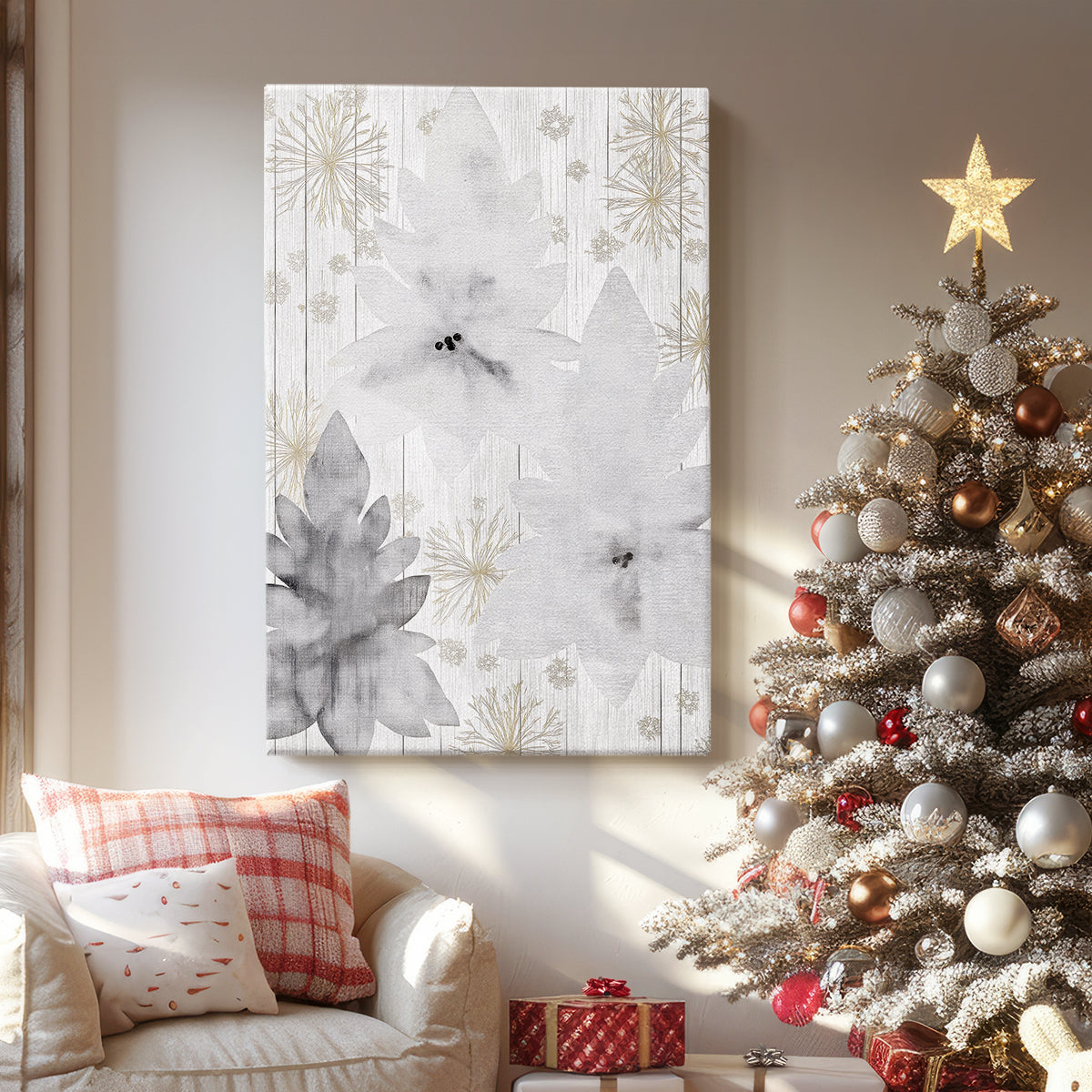 Morning of Snowwhite Carol - Canvas Art Print