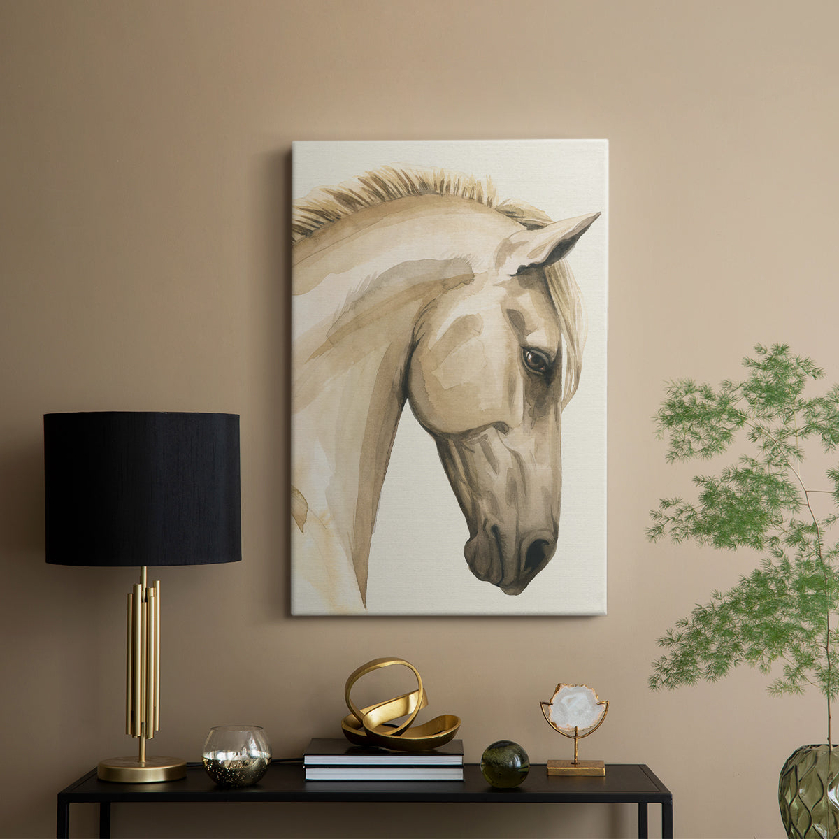 Golden Palomino I - Canvas Art Print