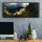 A Storm in the Rocky Mountains - Floater Framed Canvas Print