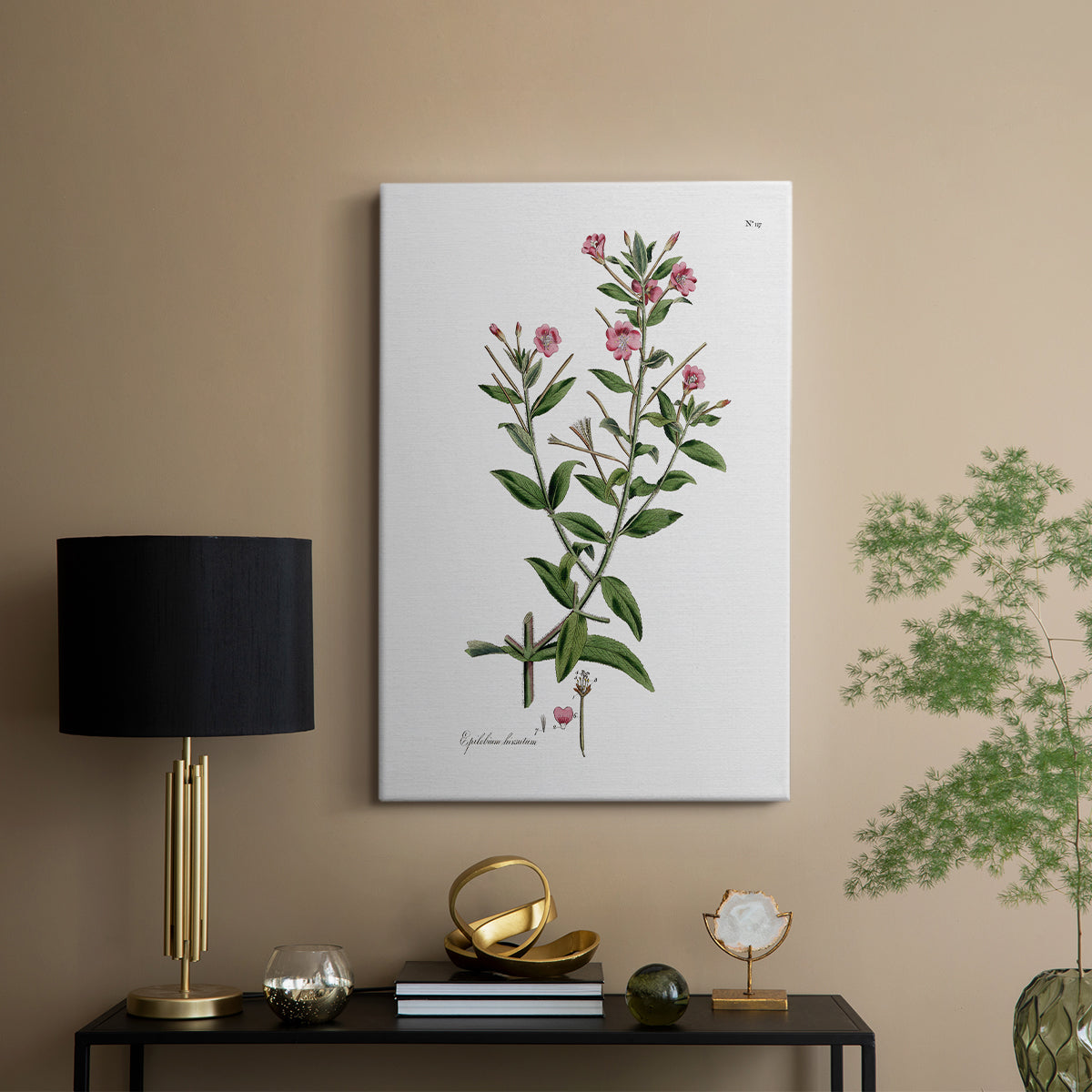 Rose Botanical III - Canvas Art Print