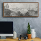 City of Detroit - Floater Framed Canvas Print