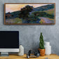 Sunset at Giverny, 1886 - Floater Framed Canvas Print