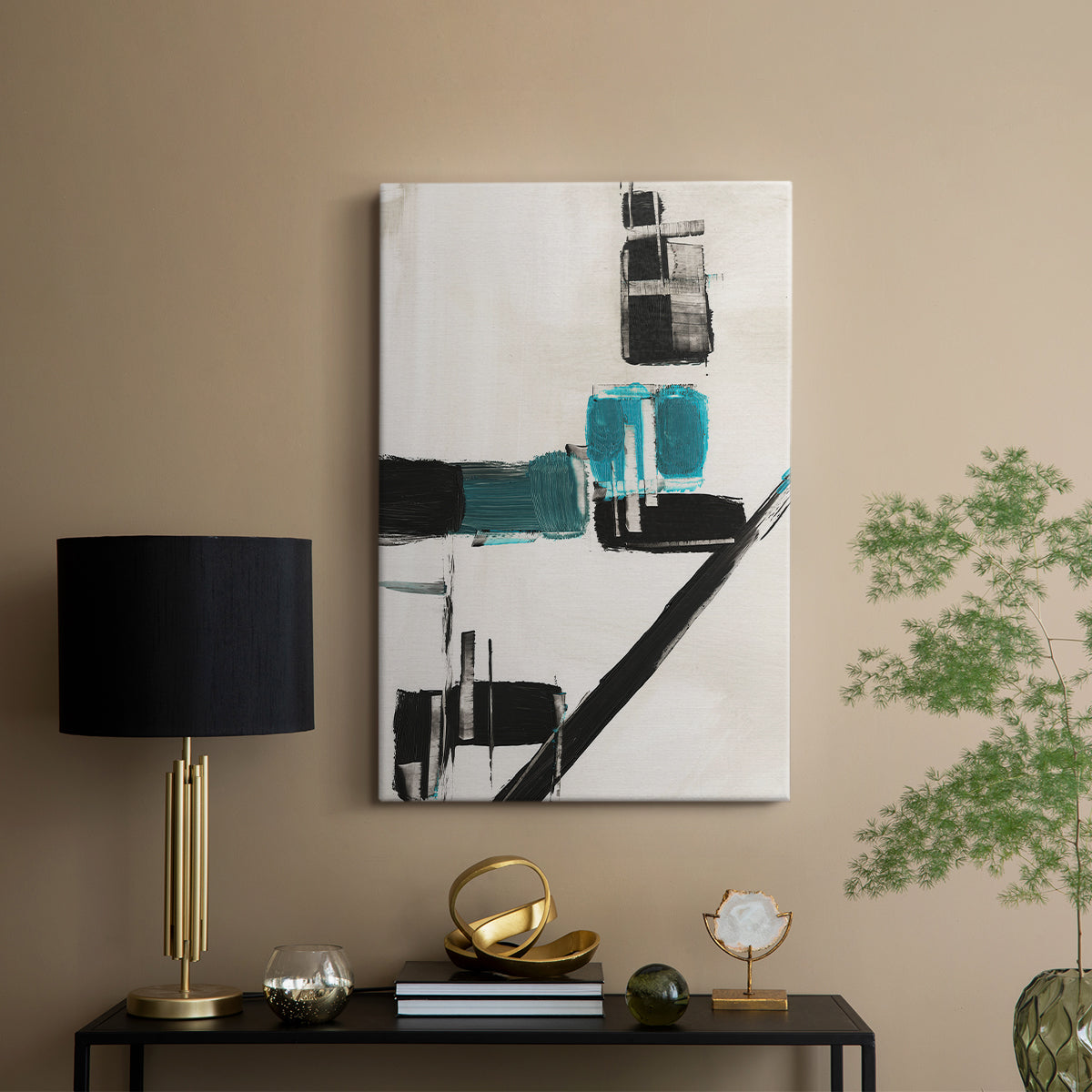 Geometry Notes I - Canvas Art Print
