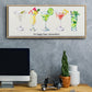 Happy Hour Cocktails - Floater Framed Canvas Print