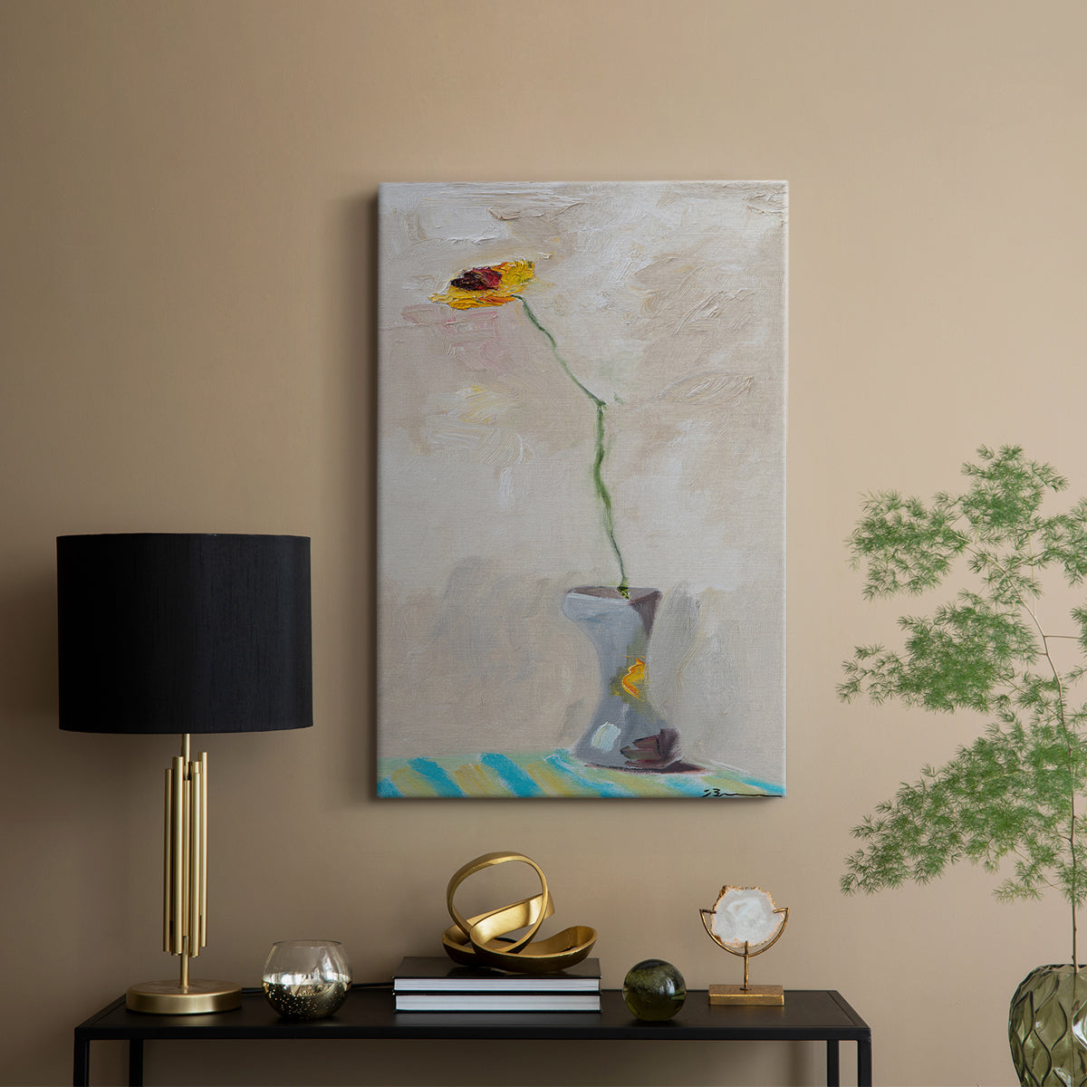 Single & Ready to Mingle - Canvas Art Print