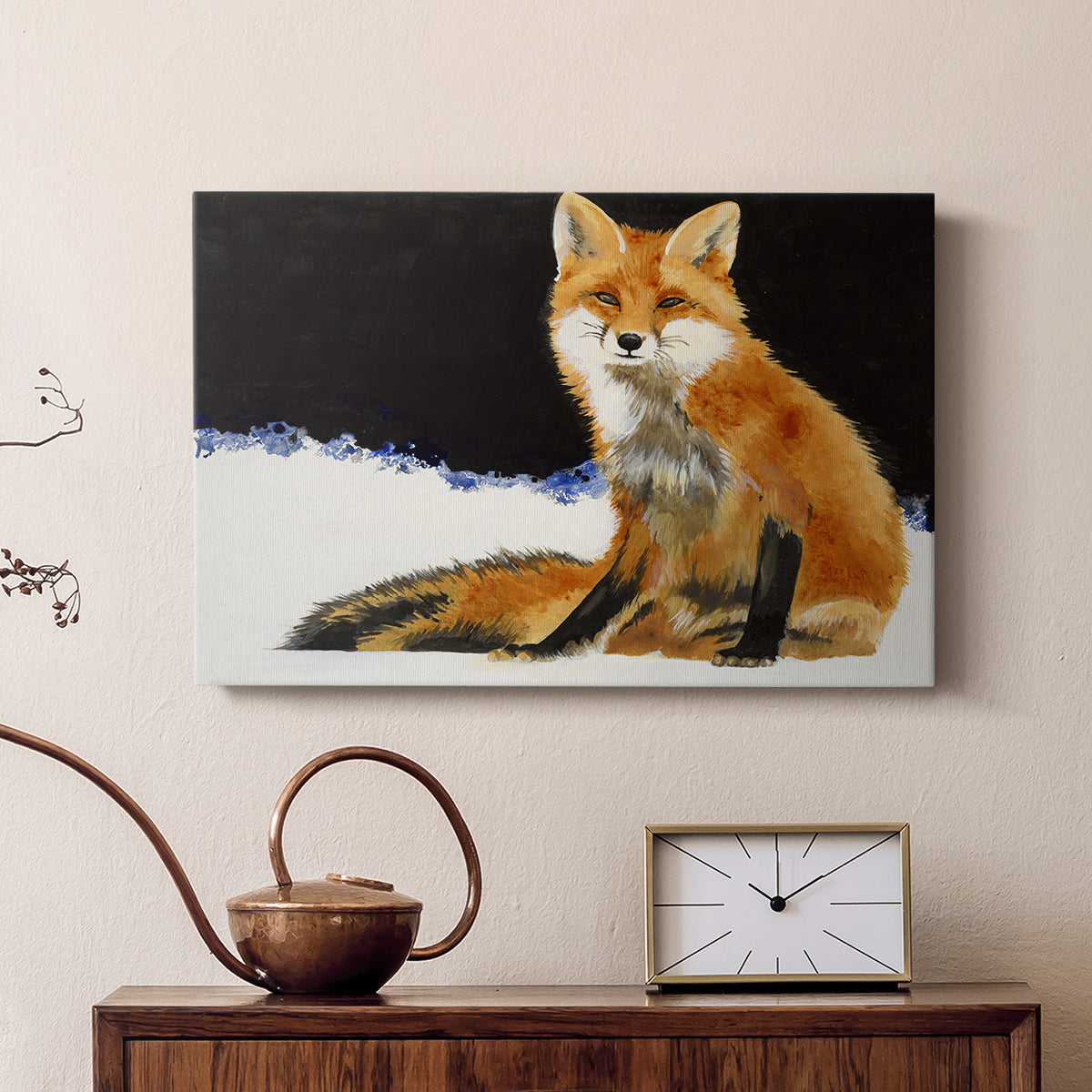 Fox - Canvas Art Print