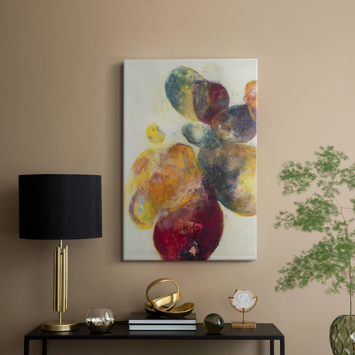 Earthy Fragments II - Canvas Art Print