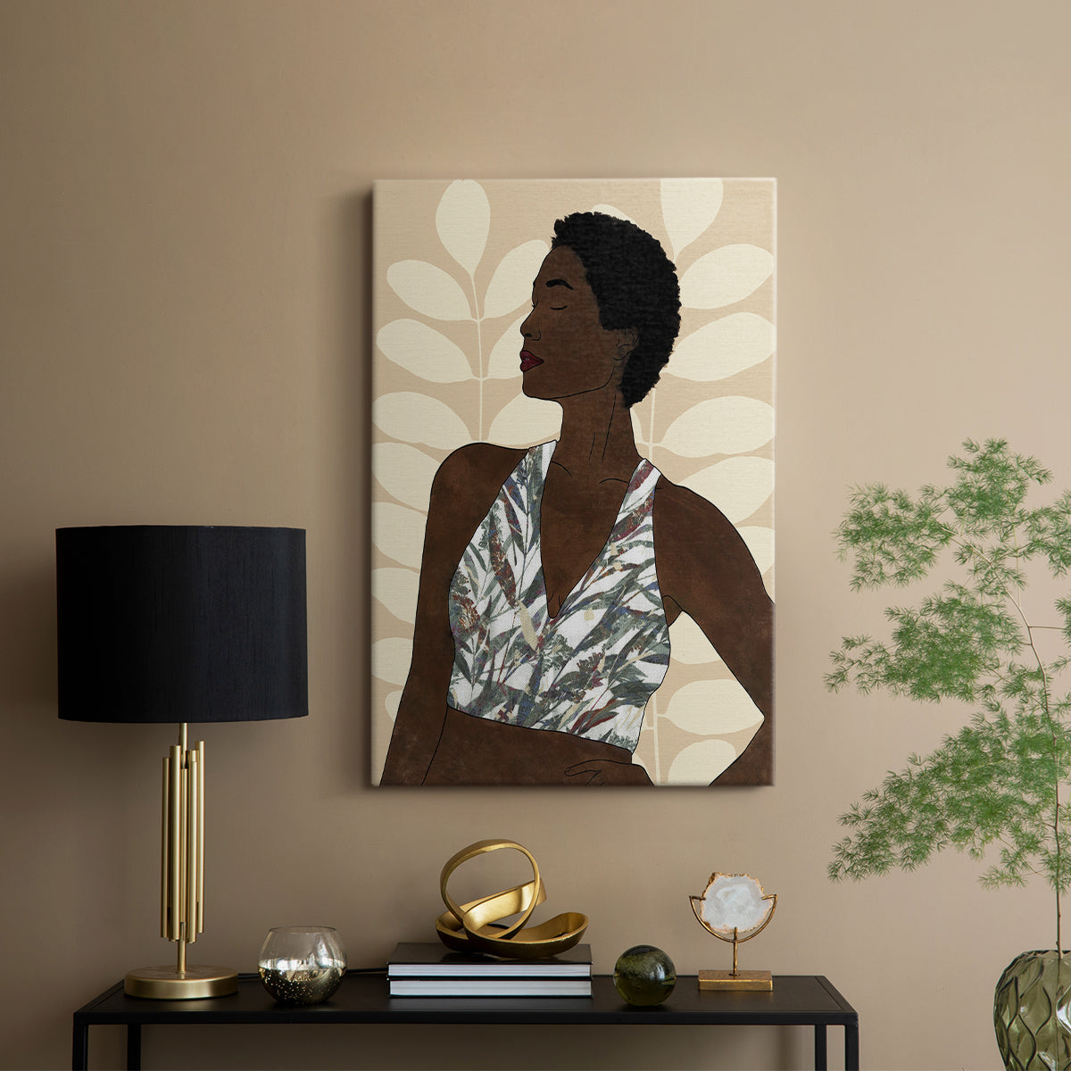 Ethnic Beauty I - Canvas Art Print