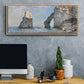 The Rock Needle and the Porte d'Aval, 1885 (Clark Art Institute version) - Floater Framed Canvas Print