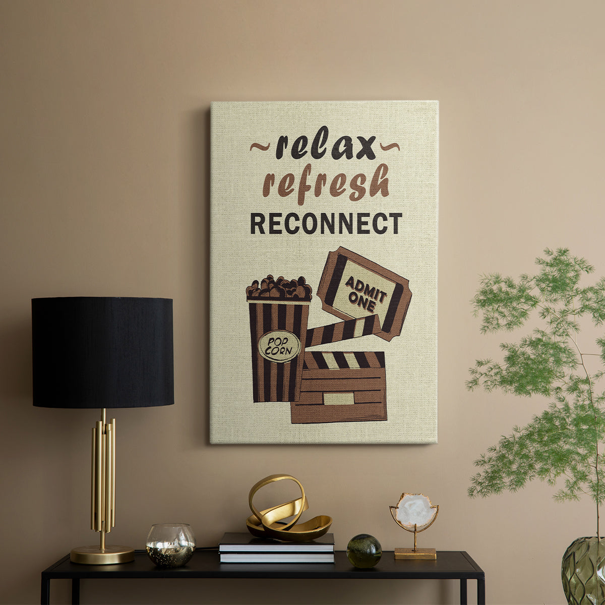 Movie Time IV - Canvas Art Print