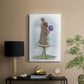 Rabbit and Agapanthus - Canvas Art Print
