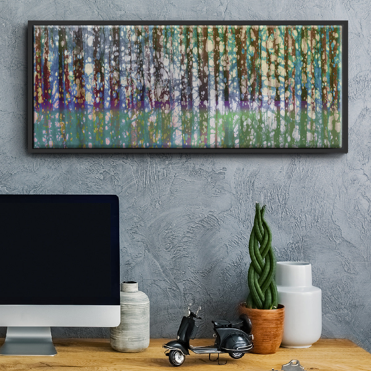 Birch Betik - Floater Framed Canvas Print