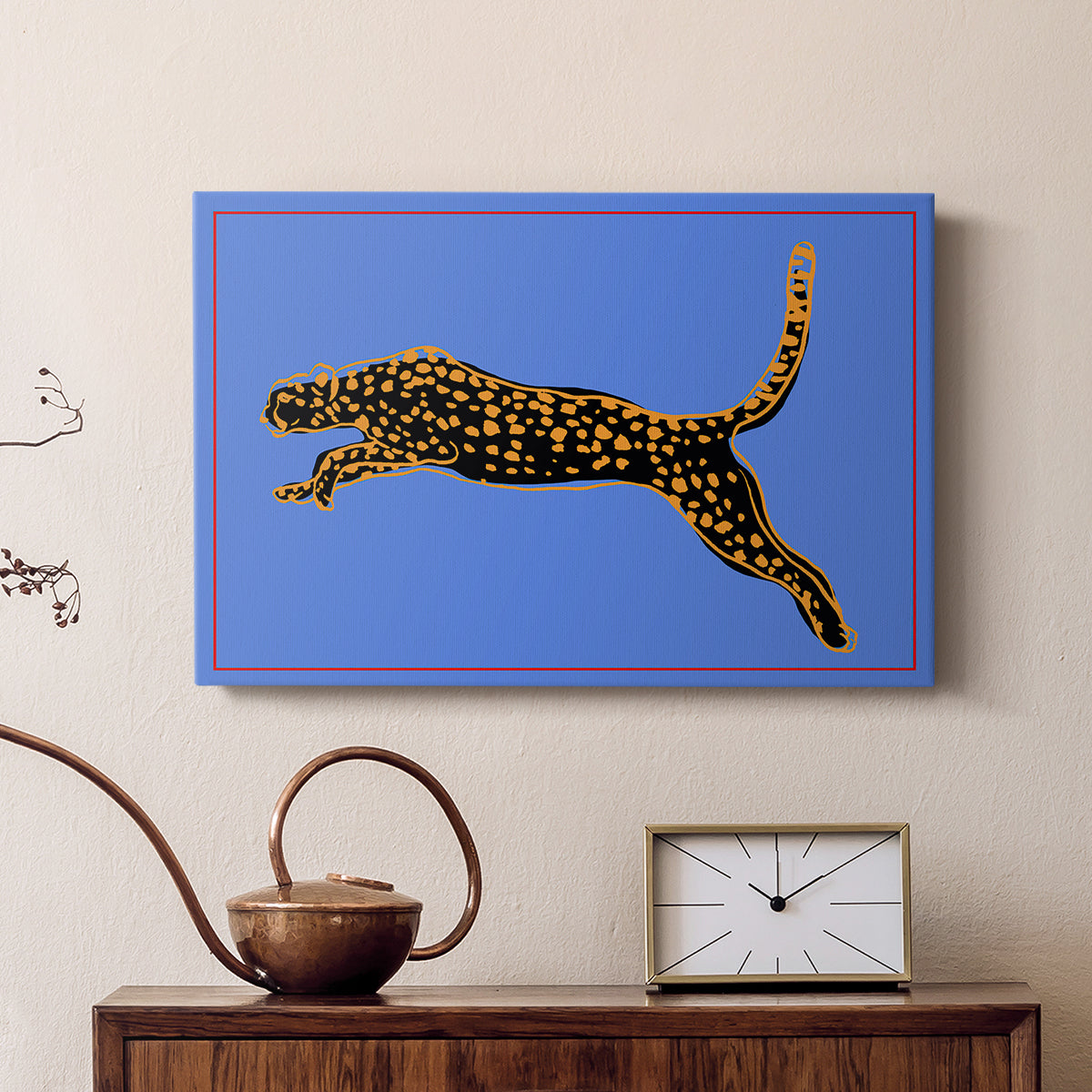 The Wild Leopard I - Canvas Art Print