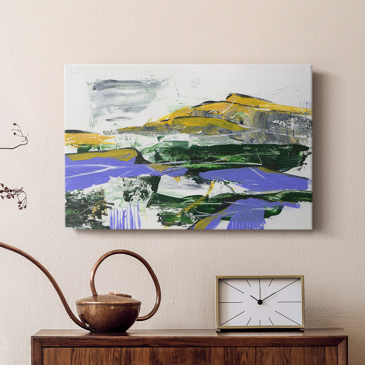 Silent Mountain VI - Canvas Art Print