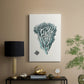 Antique Coastal Coral X - Canvas Art Print