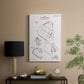 Toilet Paper Patent II - Canvas Art Print