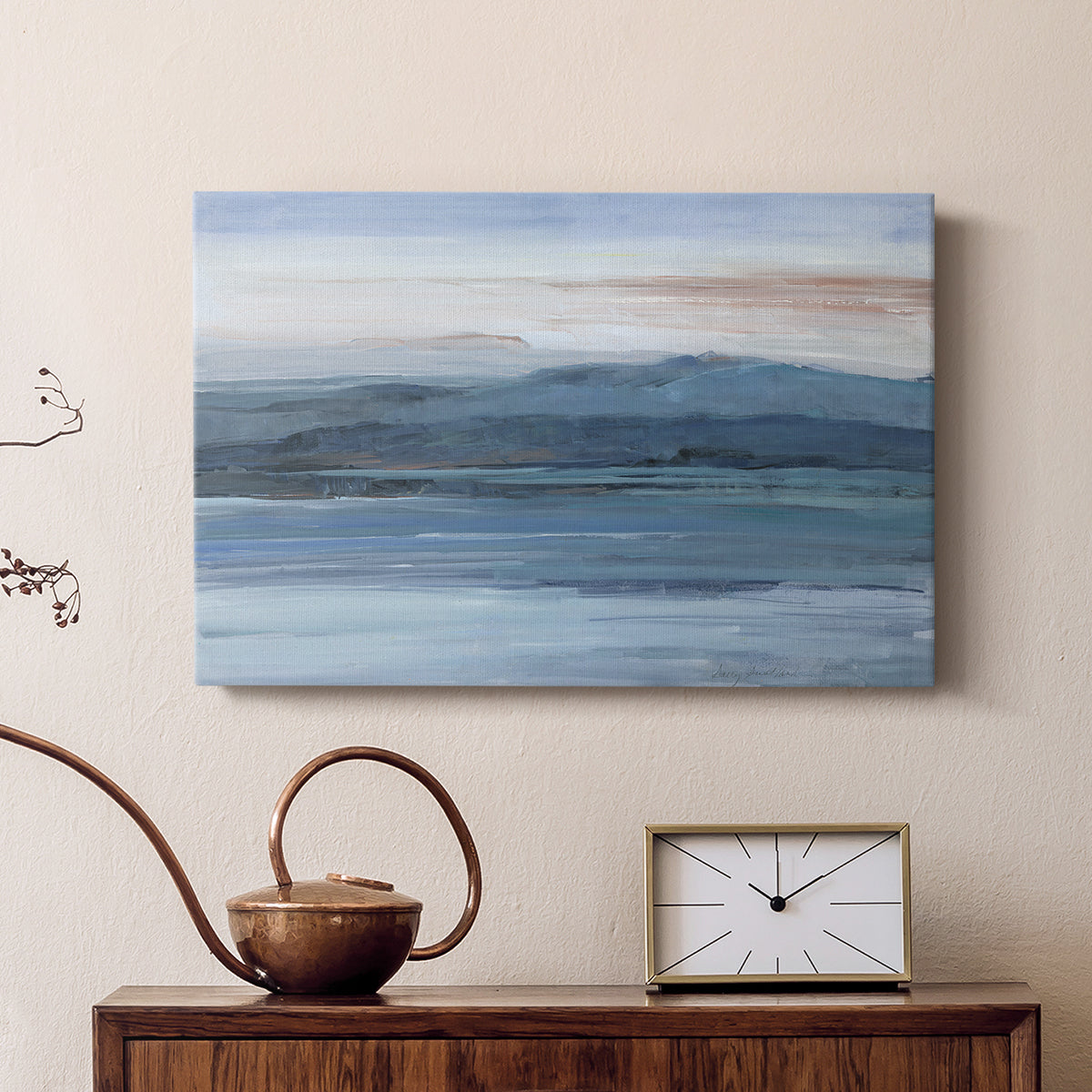 Across The Lake - Canvas Art Print