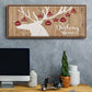 Dashing Through The Snow - Floater Framed Canvas Print