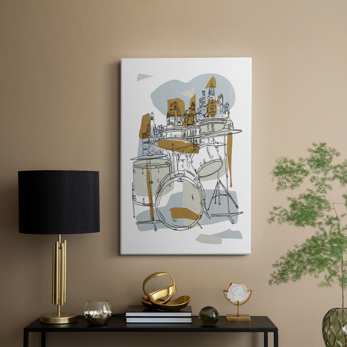 Rehearsal IV - Canvas Art Print