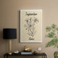 Birth Month IX - Canvas Art Print