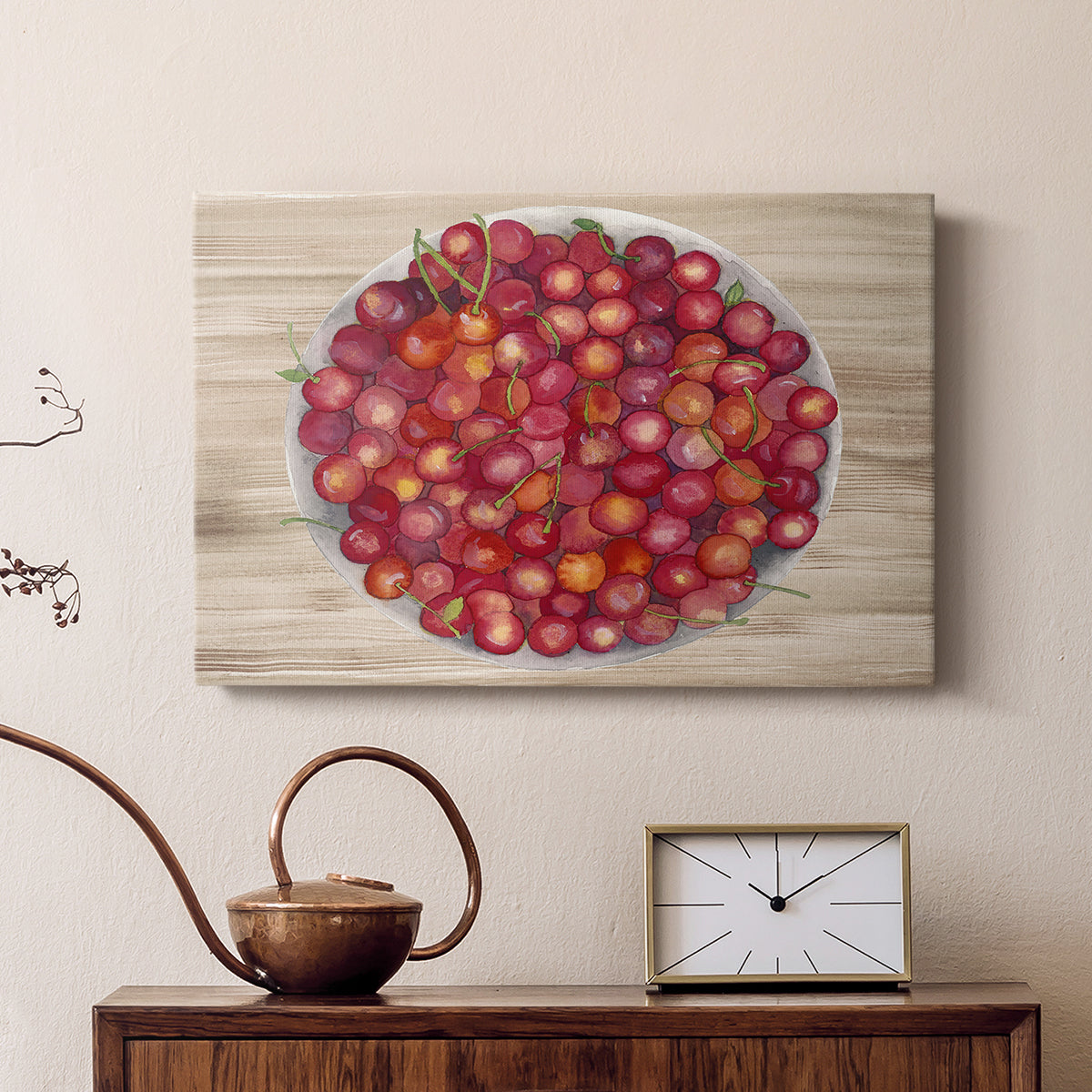 Bowls of Fruit IV - Canvas Art Print