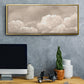 Painted Clouds I - Floater Framed Canvas Print