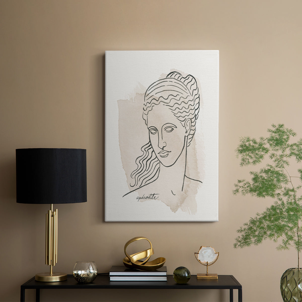 Greek Busts V - Canvas Art Print
