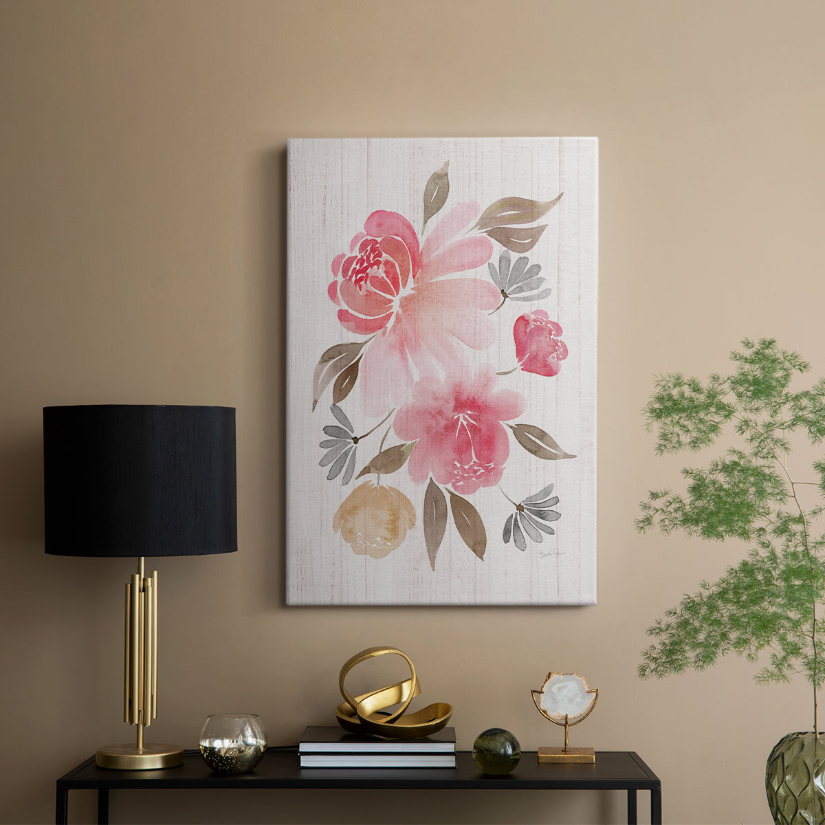 Loose Peonies II - Canvas Art Print