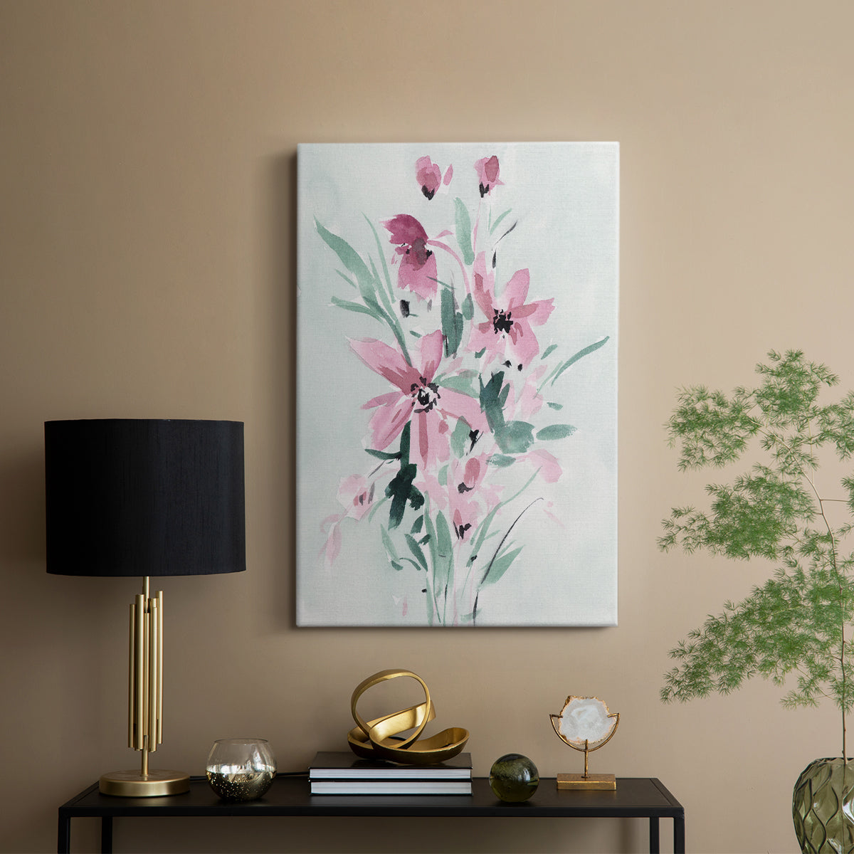 Posy Blooms II - Canvas Art Print