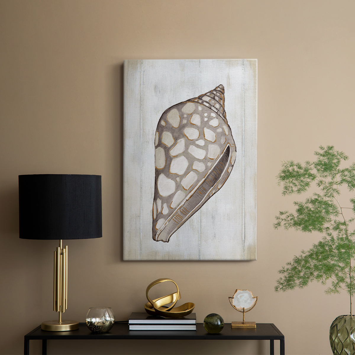 Ocean Cone I - Canvas Art Print