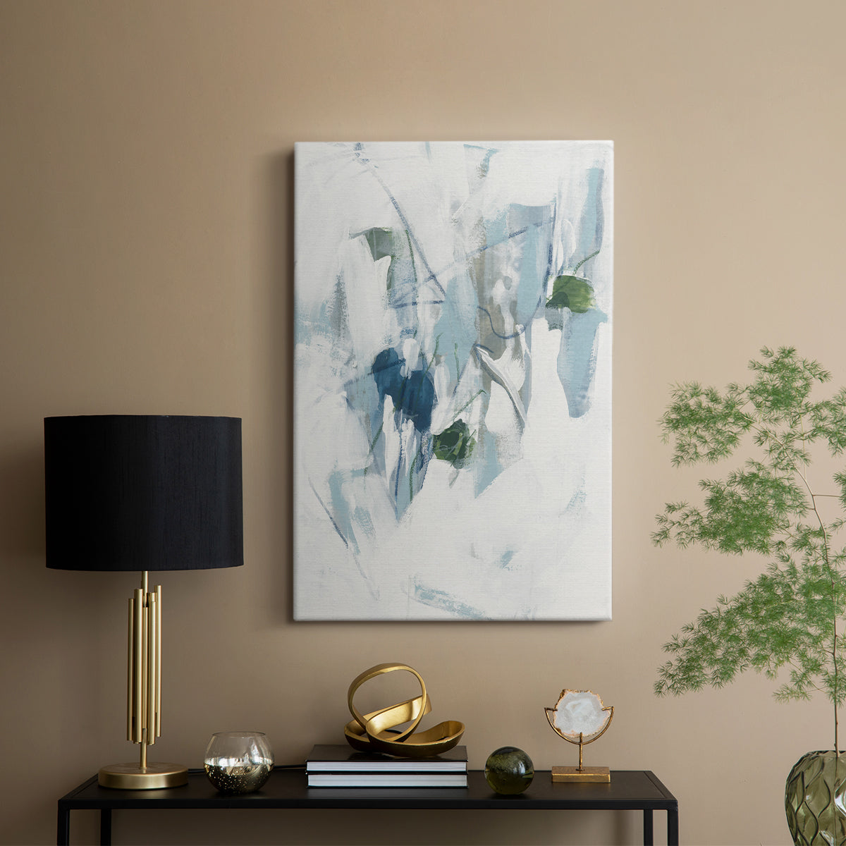 Ice Cavern II - Canvas Art Print