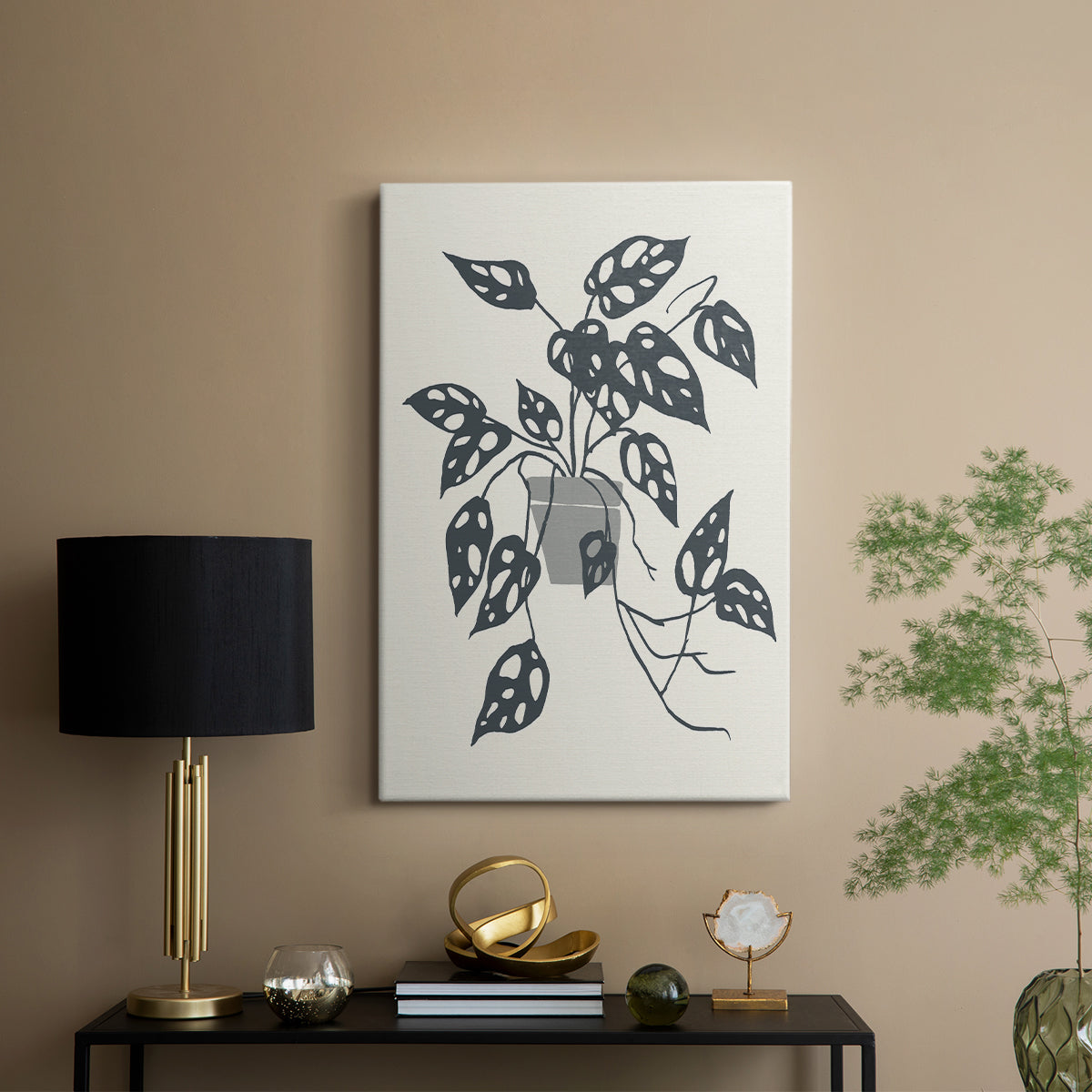 Growing Leaves I - Canvas Art Print