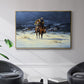 Bringing Christmas Home - Framed Gallery Wrapped Canvas in Floating Frame