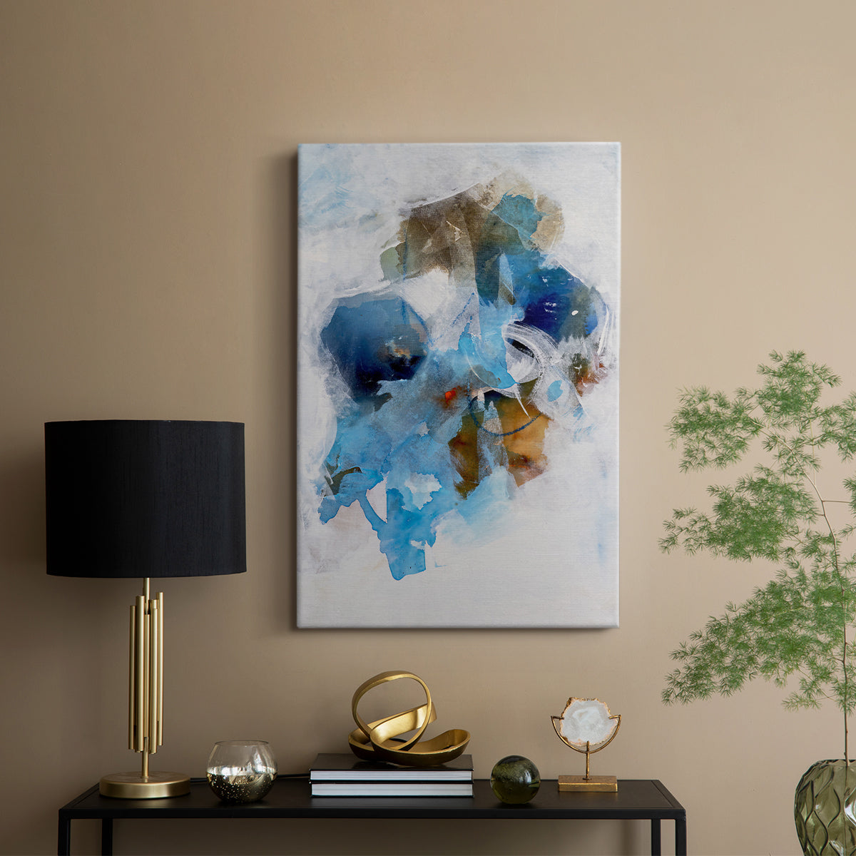 Misty Blue I - Canvas Art Print