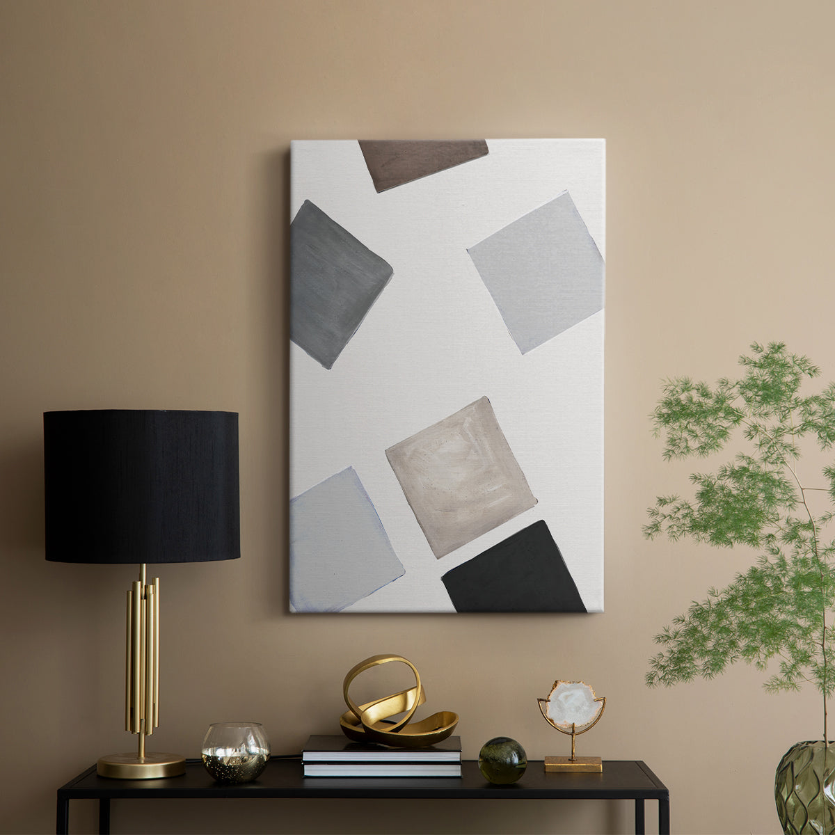 Block Encounter Revisit II - Canvas Art Print