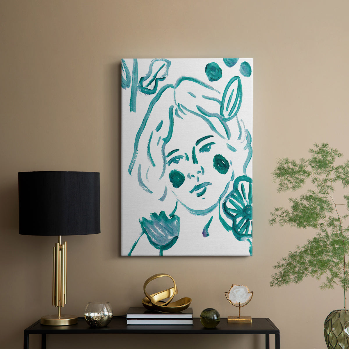 Budding Flower III - Canvas Art Print