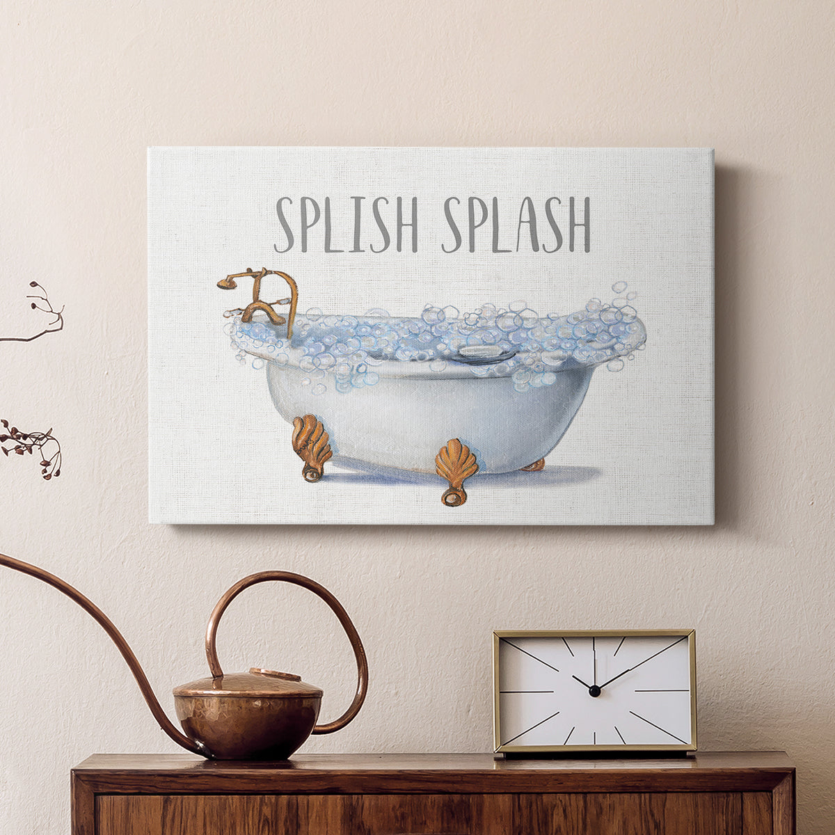 Splish Splash - Canvas Art Print