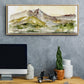 Plum Ridge I - Floater Framed Canvas Print