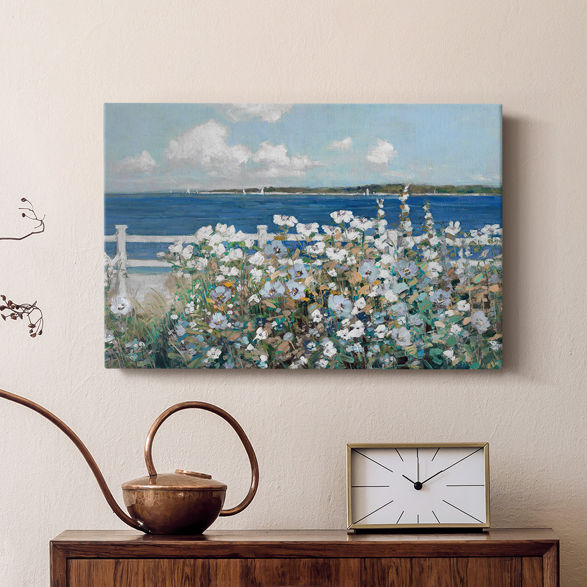 Bayside Garden - Canvas Art Print