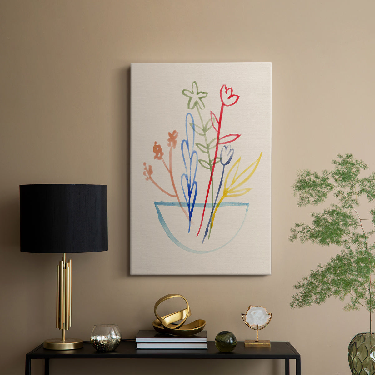 Fun Bunch II - Canvas Art Print