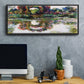 Rose Flowered Arches at Giverny, 1913 - Floater Framed Canvas Print