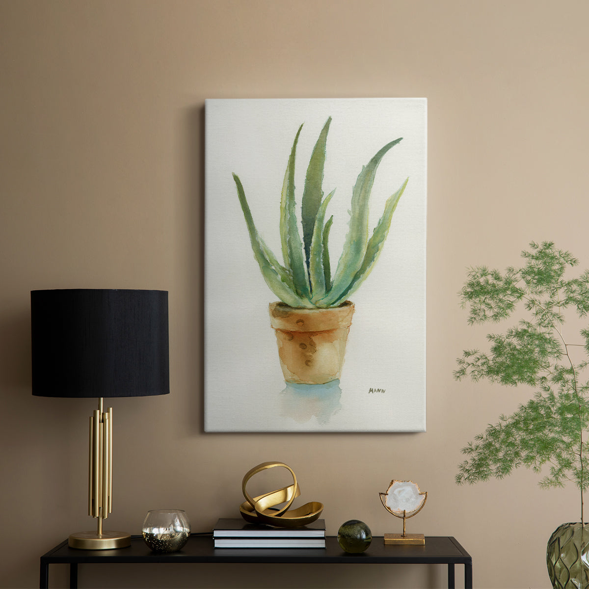 Succulent IV - Canvas Art Print
