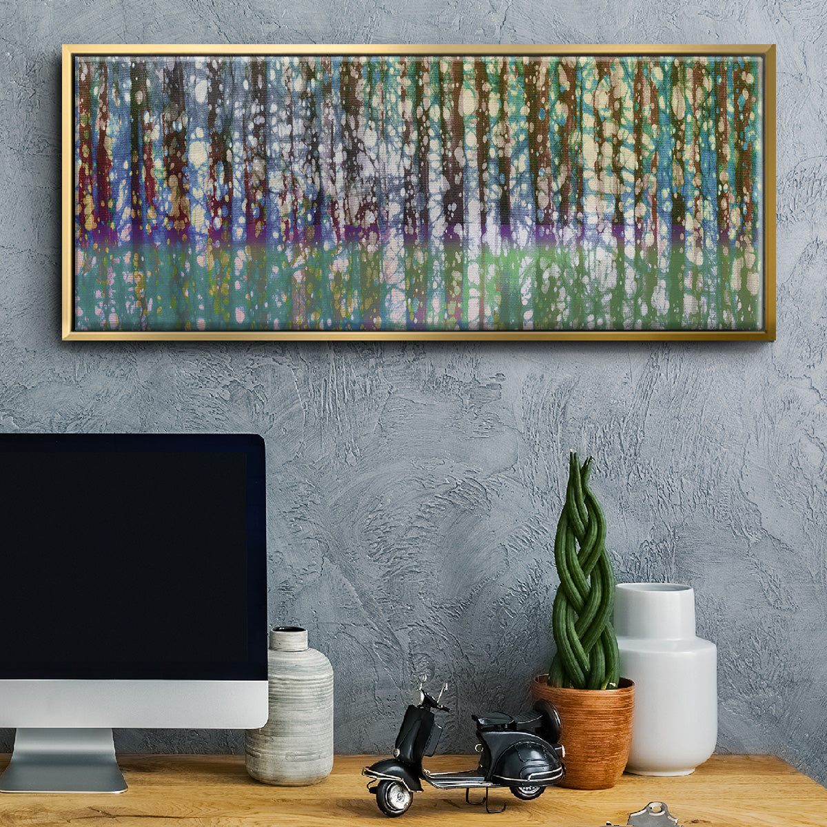 Birch Betik - Floater Framed Canvas Print