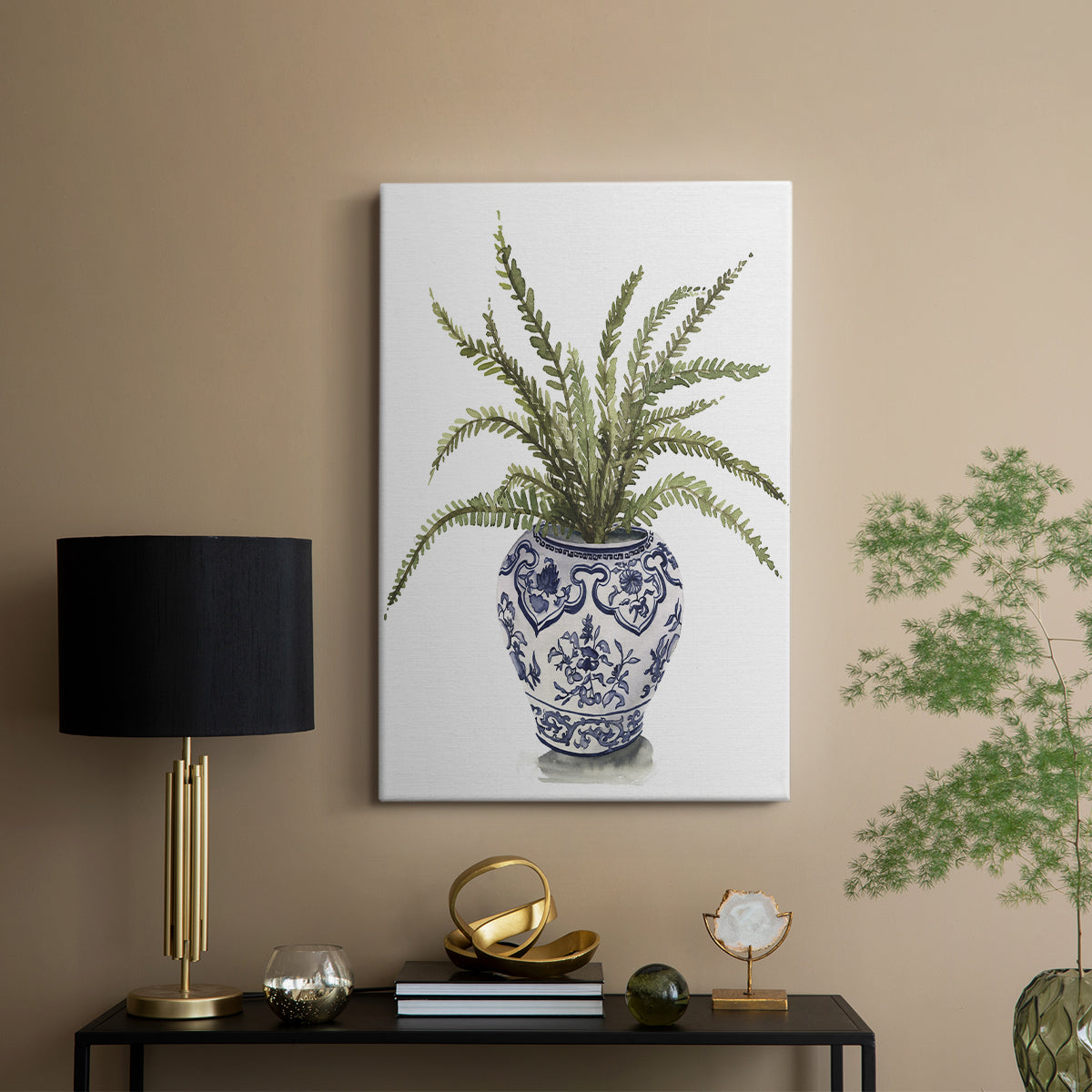 Fern House I - Canvas Art Print
